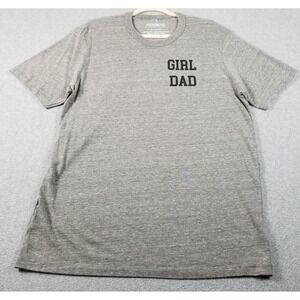 Phenomenal Girl Dad T-Shirt Men's XL Gray Short Sleeve Graphic Tee Fathers Day